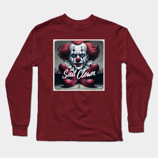 Sad Clown Long Sleeve T-Shirt